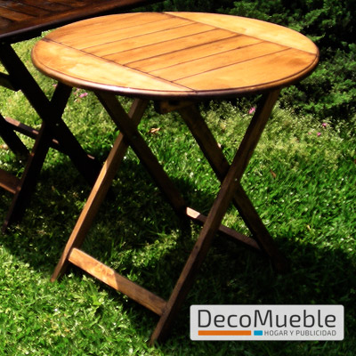 Mesa Plegable Redonda